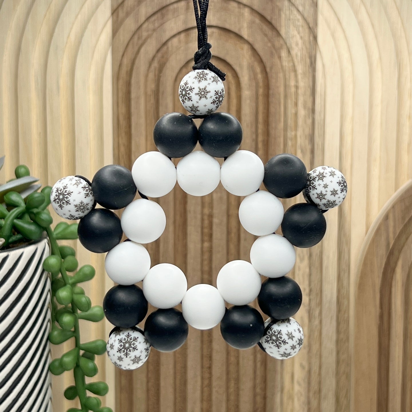 Snowfall Star Ornament